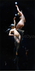  Luis Ricardo Falero Moonlit Beauties - Art Print