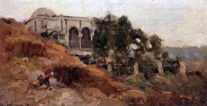  Albert Lebourg Moorish House in Algiers - Art Print