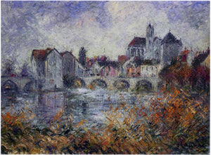  Gustave Loiseau Moret sur Loing en Automne - Art Print