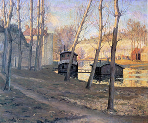  Ernest Lawson Moret-sur-Loing - Art Print