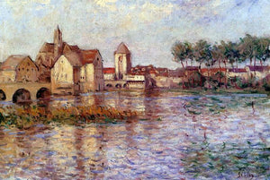  Alfred Sisley Moret-Sur-Loing - Art Print