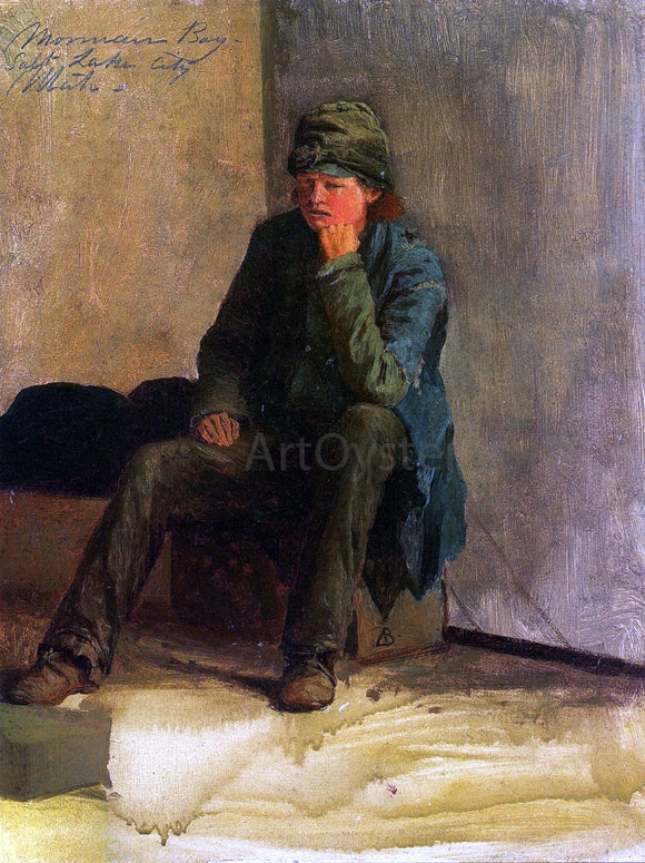  Albert Bierstadt Mormon Boy, Salt Lake City - Art Print
