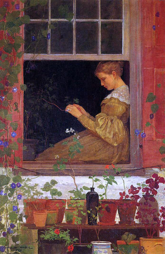  Winslow Homer Morning Glories - Art Print