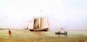  Francis A Silva Morning in New York Bay - Art Print