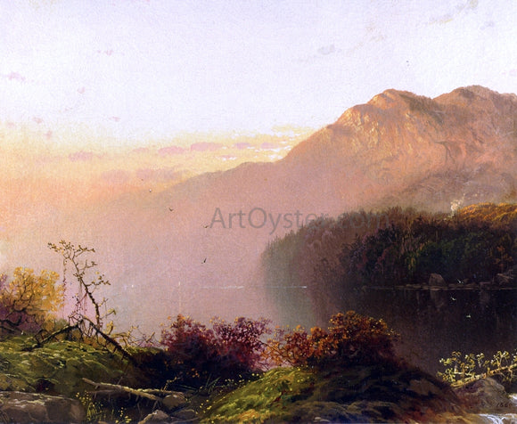  Charles H Chapin Morning in the Lake - Art Print