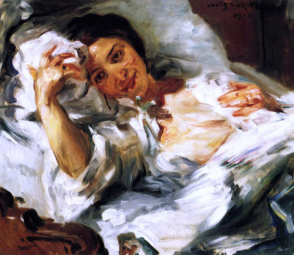  Lovis Corinth Morning Sun - Art Print