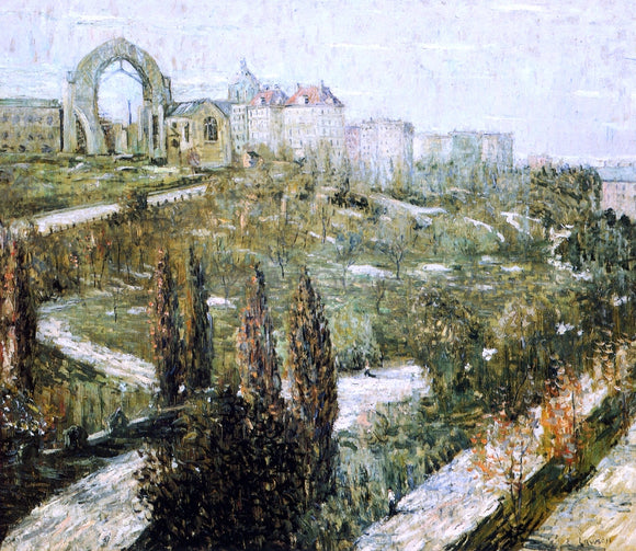  Ernest Lawson Morningside Heights - Art Print