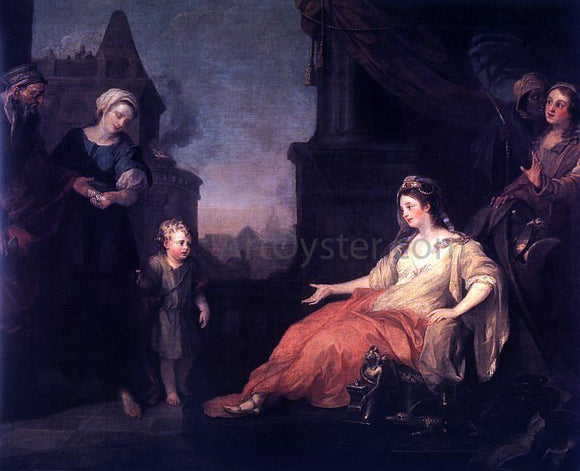  William Hogarth Moses Brought Before Pharaoh's Daughter - Art Print