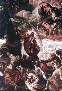  Jacopo Robusti Tintoretto Moses Drawing Water from the Rock [detail: 1] - Art Print