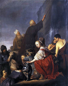  Pieter De Grebber Moses Striking the Rock - Art Print