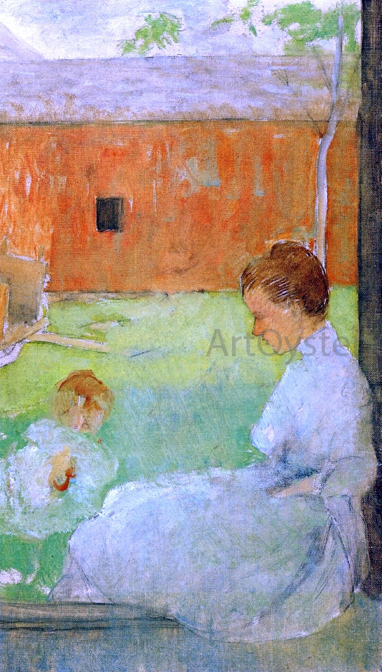  Julian Alden Weir Mother and Child - Art Print