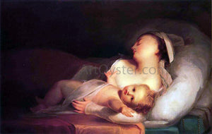  Thomas Sully Mother and Child - Art Print