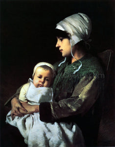  Charles Sprague Pearce Mother and Child - Art Print