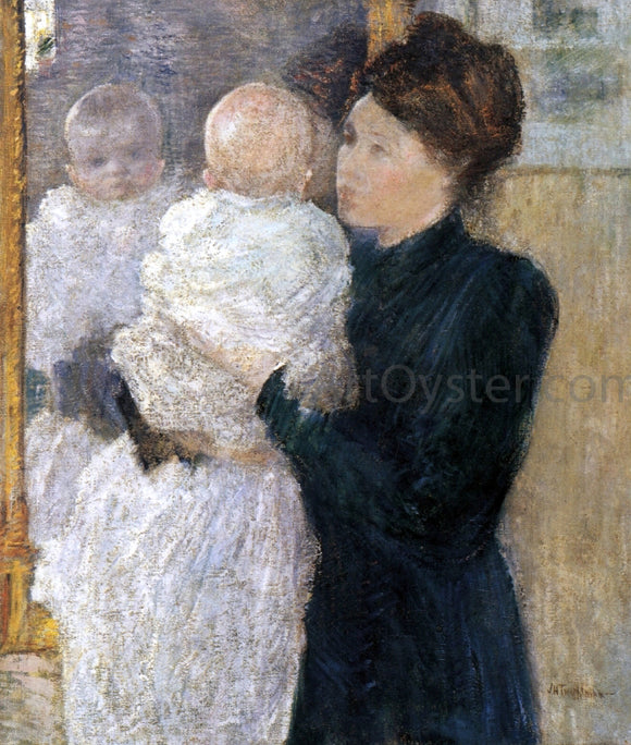  John Twachtman Mother and Child - Art Print