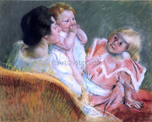  Mary Cassatt Mother and Children - Art Print