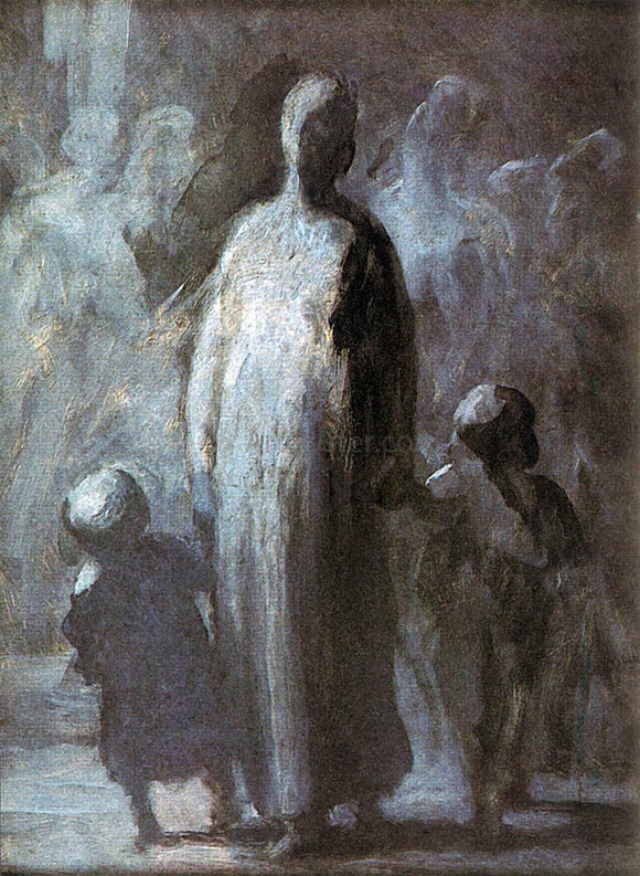  Honore Daumier Mother - Art Print