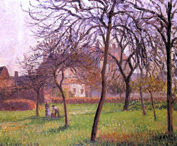  Camille Pissarro Mother Lucien's Field at Eragny - Art Print