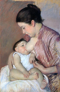  Mary Cassatt Motherhood - Art Print