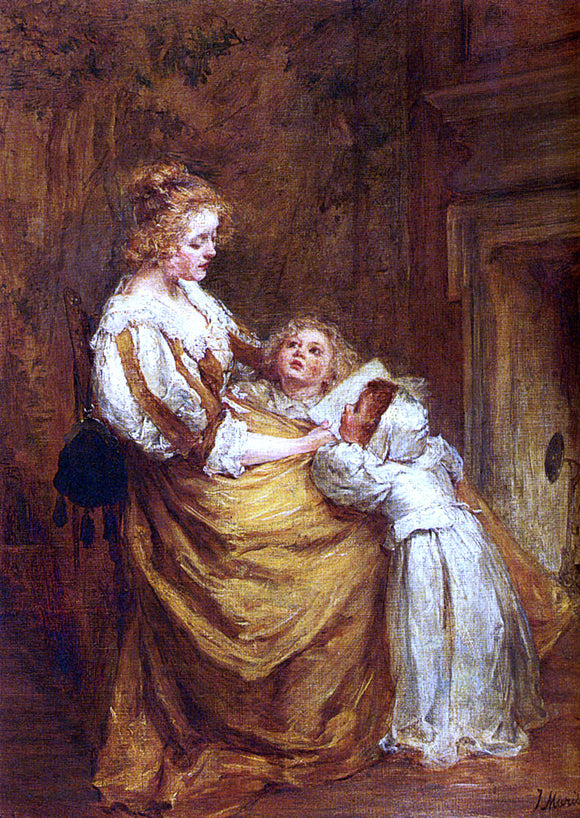  Jacob Henricus Maris Motherly Love - Art Print