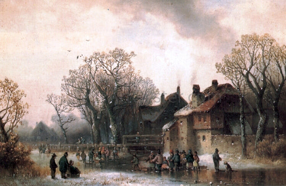  Anton Doll Motiv aus Altenerding in Oberbayern - Art Print