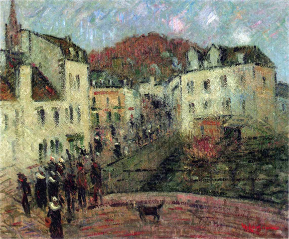  Gustave Loiseau Moulin a Pont Aven - Art Print