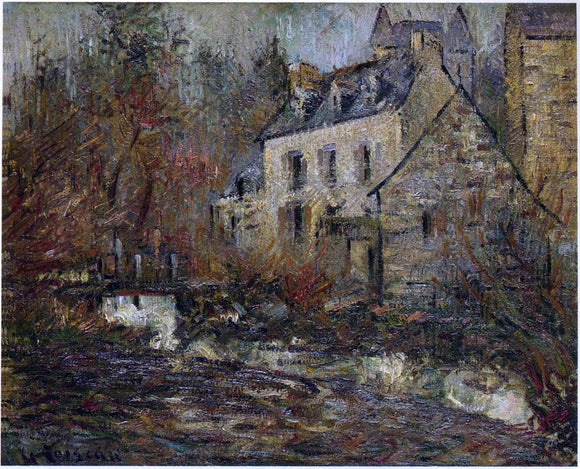  Gustave Loiseau Moulin Simondou a Pont Aven - Art Print