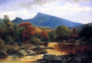  John Mix Stanley Mount Carter - Autumn in the White Mountains - Art Print