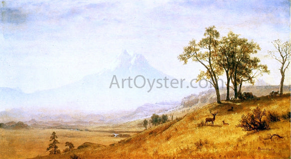  Albert Bierstadt Mount Hood - Art Print