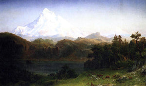  Albert Bierstadt Mount Hood, Oregon - Art Print