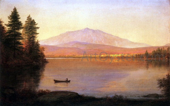  Frederic Edwin Church Mount Katahdin from Millinocket Camp - Art Print