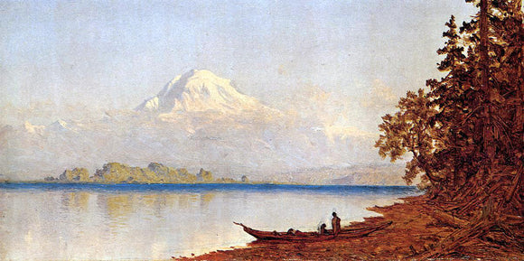  Sanford Robinson Gifford Mount Ranier, Washington Territory - Art Print