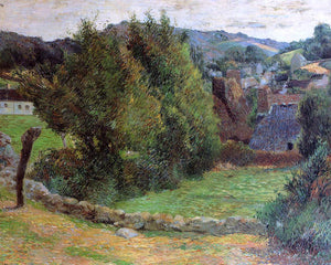  Paul Gauguin Mount Sainte-Marguerite from near the Presbytery - Art Print