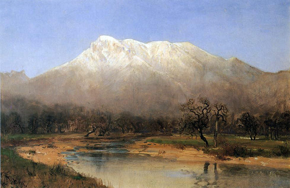  Thomas Hill Mount St. Helena, Napa Valley - Art Print