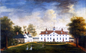  Edward Savage Mount Vernon from the Carriage Entrance - Art Print