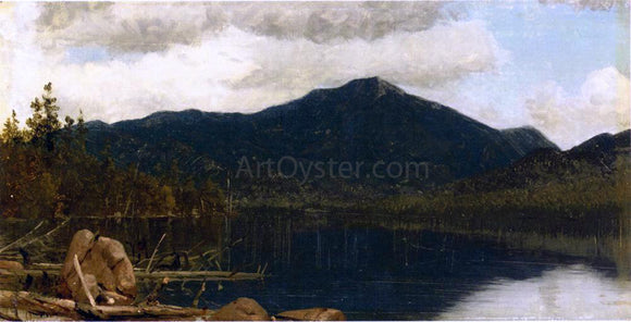  Sanford Robinson Gifford Mount Whiteface from Lake Placid - Art Print