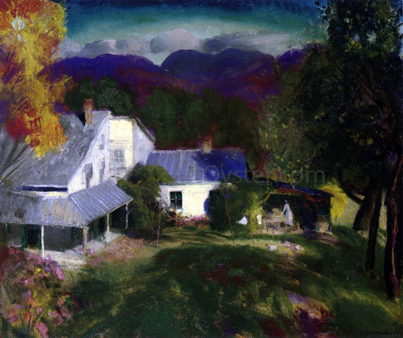  George Wesley Bellows Mountain House - Art Print