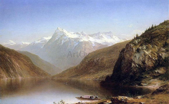  John W Casilear Mountain Lake - Art Print