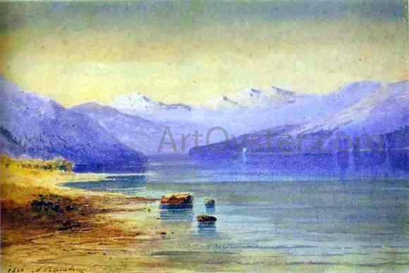  Alexei Kondratevich Savrasov Mountain Lake, Switzerland - Art Print