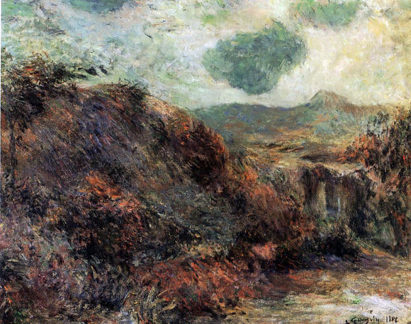  Paul Gauguin Mountain Landscape - Art Print