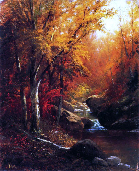  J Antonio Hekking Mountain Stream - Art Print