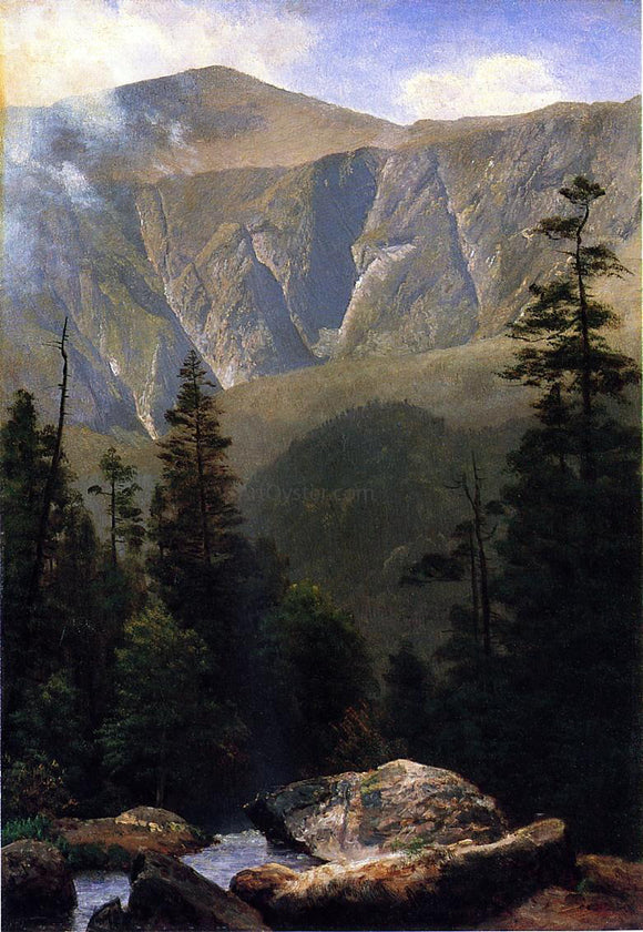  Albert Bierstadt Mountainous Landscape - Art Print