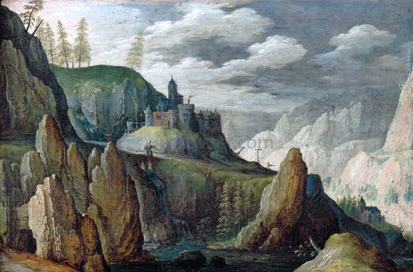  Tobias Verhaecht Mountainous Landscape - Art Print