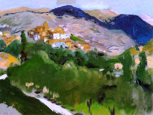  Joaquin Sorolla Y Bastida Mountains at Jaca - Art Print