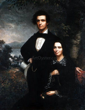  Theodore E Pine Mr. and Mrs. Daniel T. MacFarlan - Art Print