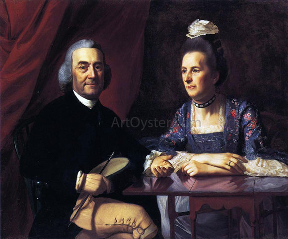  John Singleton Copley Mr. and Mrs. Isaac Winslow (Jemina Debuke) - Art Print