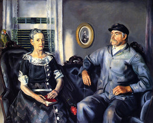  George Wesley Bellows Mr. and Mrs. Phillip Wase - Art Print