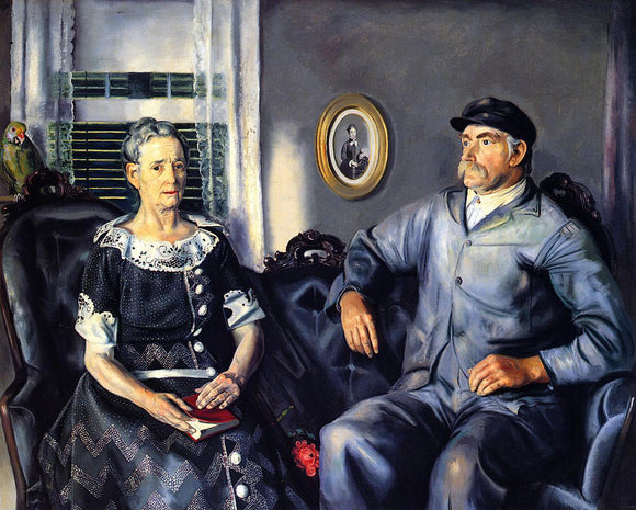  George Wesley Bellows Mr. and Mrs. Phillip Wase - Art Print