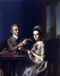  John Singleton Copley Mr. and Mrs Thomas Mifflin (Sarah Morris) - Art Print