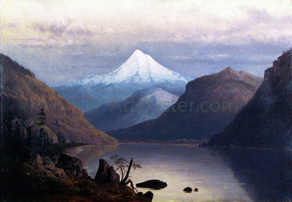  William Parrott Mr. Hood from the Columbia River - Art Print