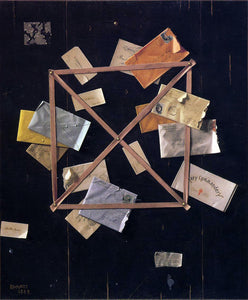  William Michael Harnett Mr. Hulings' Rack Picture - Art Print